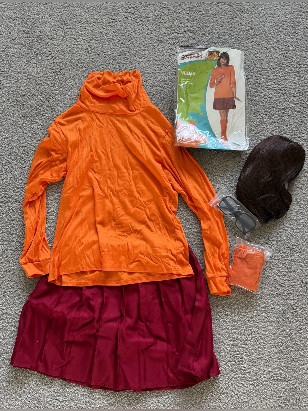 Scooby Doo “Velma” Halloween Costume